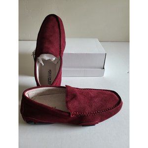 Kenneth Cole Reaction Men's World Hold On Driver Loafer Burgundy Size 8.5M